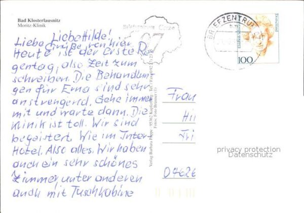Bad Klosterlausnitz Moritz Klinik Park Wappen – Bild 2