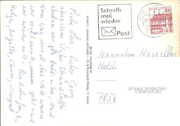 Insel Foehr Fähre Hafen Strand Ortspartie Windmühle – Bild 2