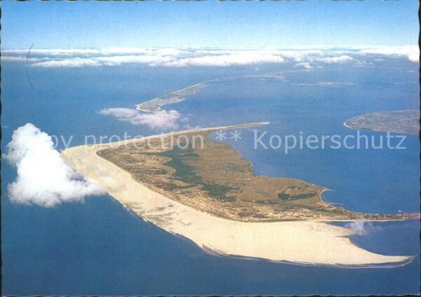 Amrum Fliegeraufnahme Nordseeinsel Kniepsand