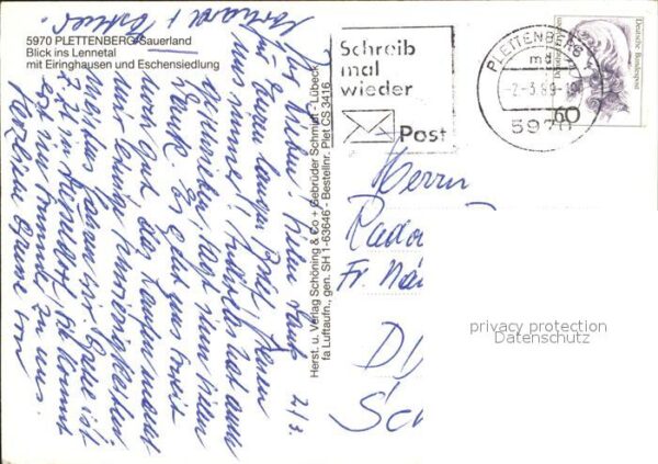 Plettenberg Blick ins Lennetal Eiringhausen Eschens – Bild 2