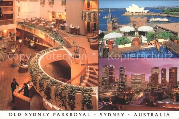 Sydney New South Wales Old Sydney Parkroyal Hotel Restaurant D