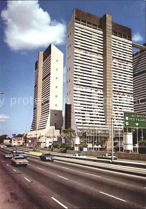 Caracas Edificios Parque Central Avenida Boliva