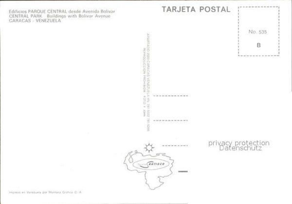 Caracas Edificios Parque Central Avenida Boliva – Bild 2