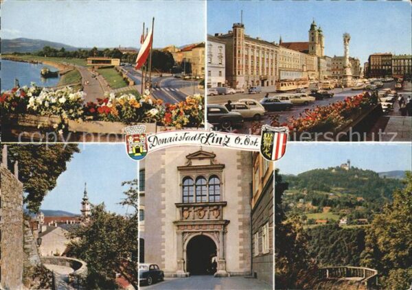 Linz Donau Schiffsstation Hauptplatz Landhaus Port