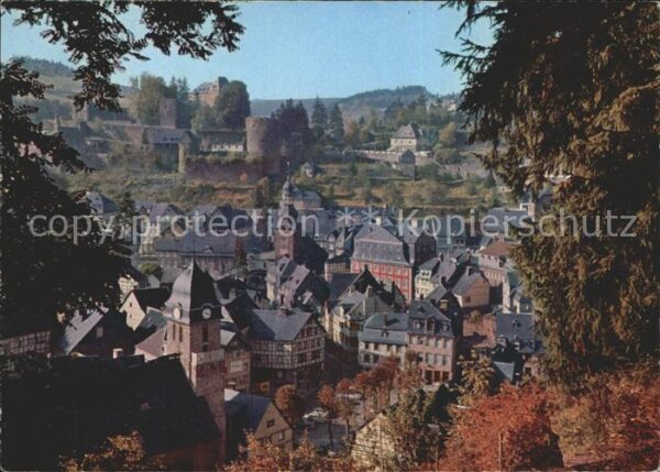 Monschau Altstadt Burgruine