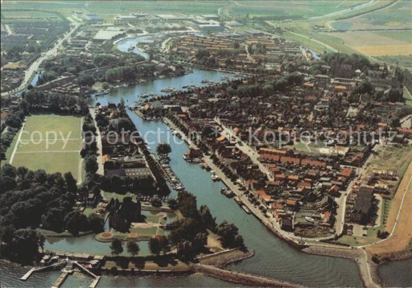 Medemblik Panorama Fliegeraufnahme
