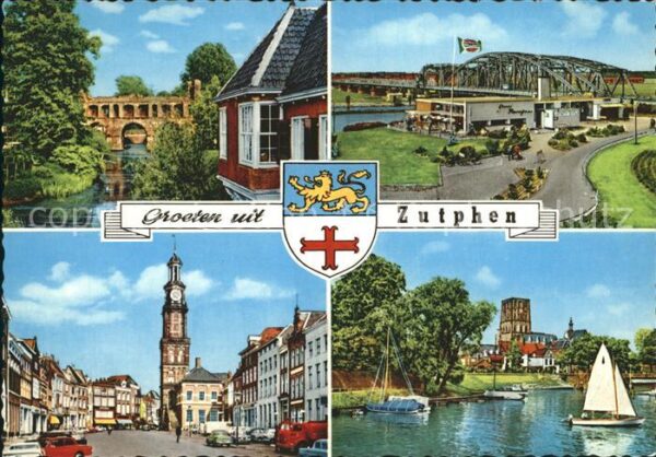 Zutphen Brücke Turm Segelboot