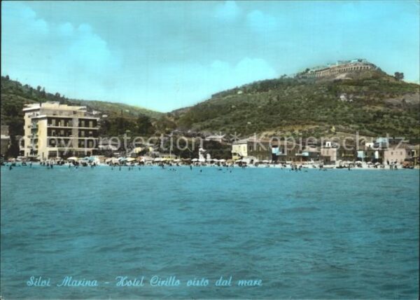 Silvi Marina Hotel Cirillo visto dal mare