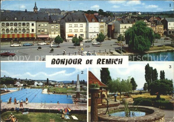 Remich Esplanade et Moselle Piscines Minigolf