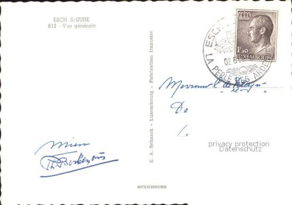 Esch-sur-Sure Vue generale Chateau – Bild 2