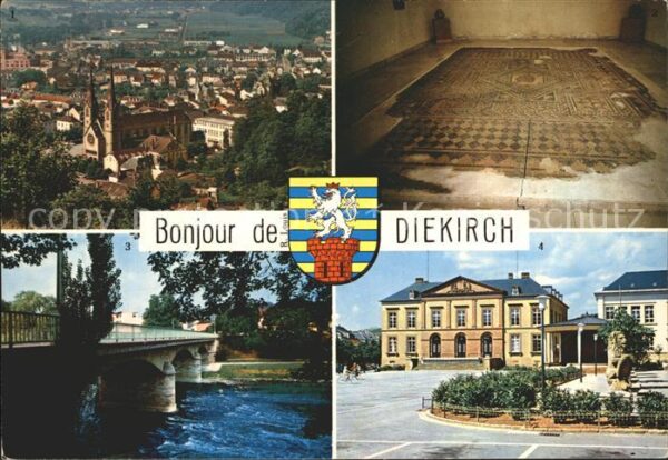 Diekirch Eglise Mosaiques Romaines La Sure Pont