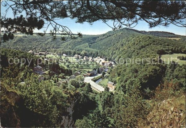 Bomal-sur-Ourthe Juzaine vu du parc