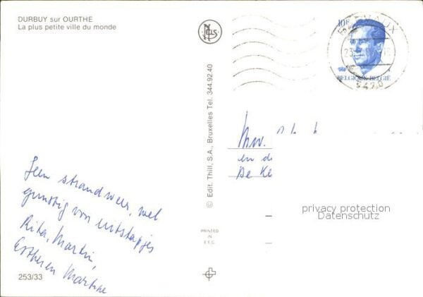 Durbuy La plus petite ville du monde vue aerie – Bild 2