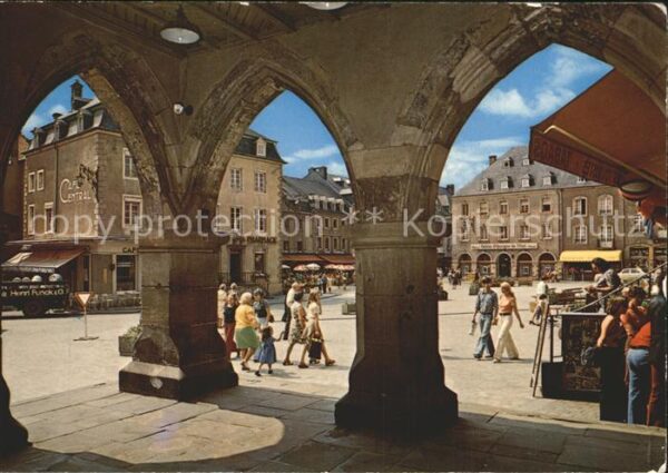Echternach Place du Marche Arcades du Denzelt XV s