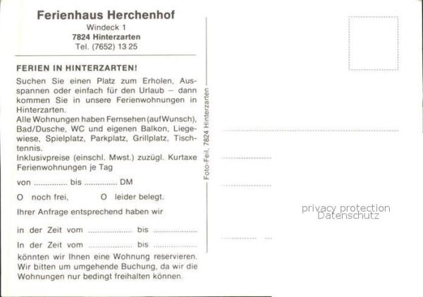 Hinterzarten Ferienhaus Herchenhof Schwarzwald – Bild 2