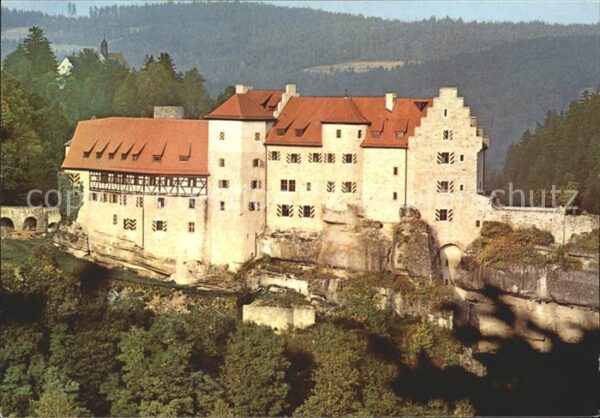 Ahorntal Burg Rabenstein Hotel Gästehaus Fränkis
