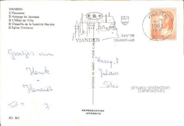 Vianden Auberge de Jeunesse Hotel de Ville Chap – Bild 2