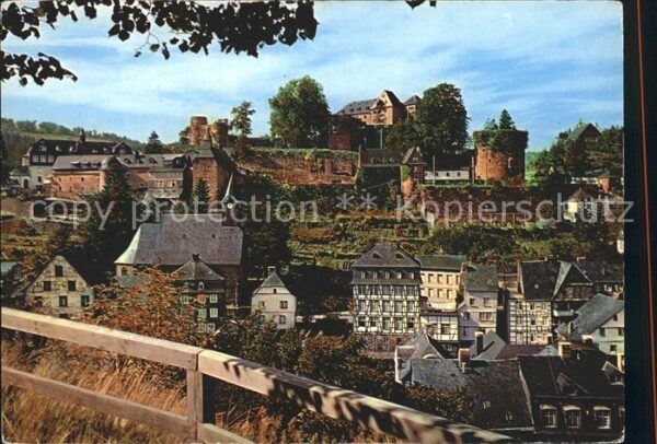 Monschau Altstadt mit Burg
