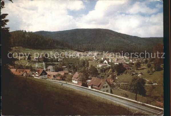 Enzkloesterle Luftkurort Wintersportplatz Schwarzwald
