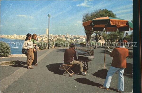 Jaffa View towards Tel Aviv Artist Painter St
