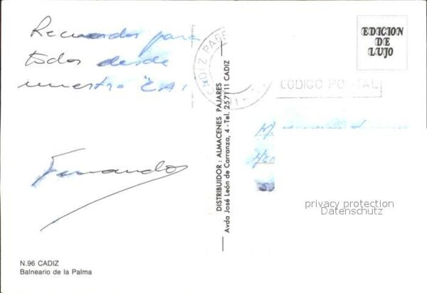 Cadiz Andalucia Balneario de la Palma – Bild 2
