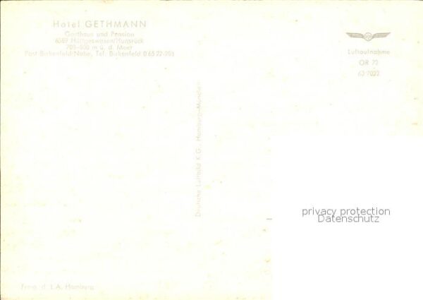 Huettgeswasen Hotel Gethmann Gasthaus Pension Flieger – Bild 2