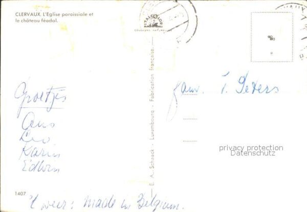 Clervaux Eglise paroissiale Chateau feodal Fleur – Bild 2