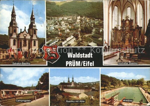 Pruem Eifel Salvator Basilika Hochaltar Abtei Waldb