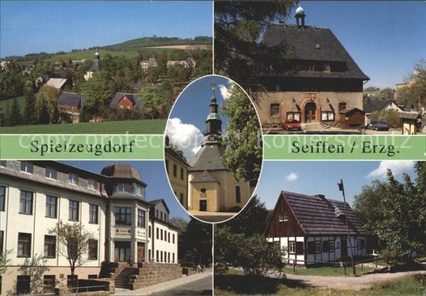 Seiffen Erzgebirge Rathaus Spielzeugmuseum Freichlichtmuse