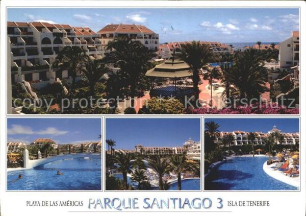 Playa de las Americas Parque Santiago 3 Hotelanlagen Swimming