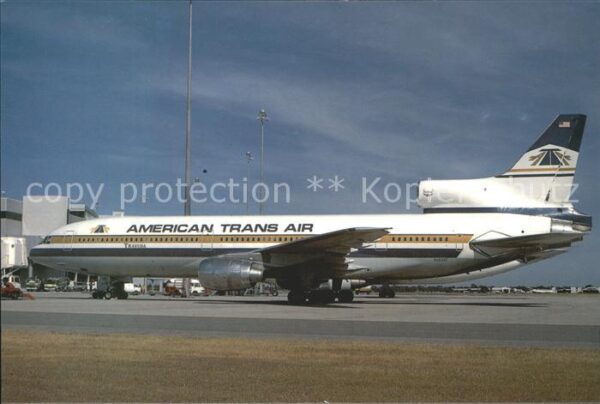 Flugzeuge Zivil American Transair Lockheed 1011-100 Tri