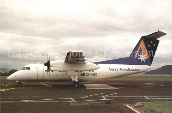 Flugzeuge Zivil Ansett New Zeeland Dash 8-102 ZK-NEZ C/