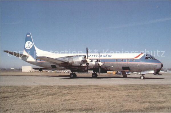 Flugzeuge Zivil Nomads Lockheed L-188 Electra N836E C/N