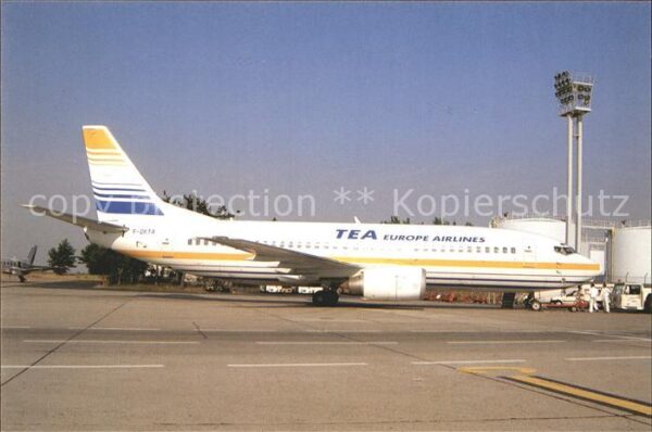 Flugzeuge Zivil TEA Europe Airlines B-737-3M8 F-GKTA C/