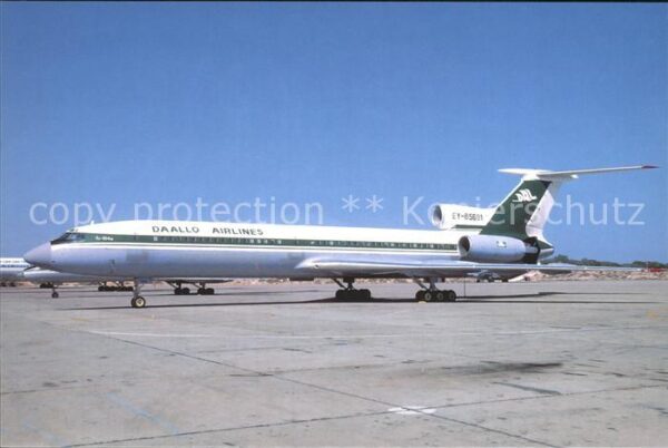 Flugzeuge Zivil Daallo Airlines Tu-154M EY-85691 cn 864