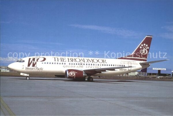Flugzeuge Zivil Western Pacific The Braoadmoor Boeing 7