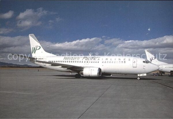 Flugzeuge Zivil Western Pacific Airlines Boeing 737-301