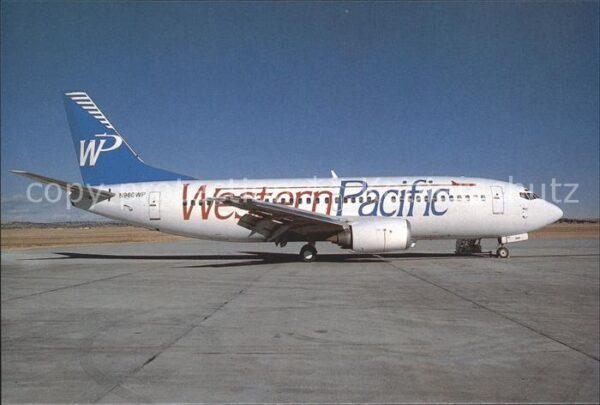Flugzeuge Zivil Western Pacific Airlines Boeing 737-3L9