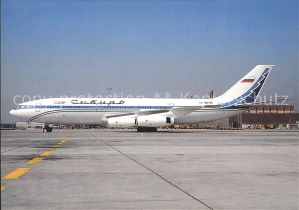 Flugzeuge Zivil Siberia Airlines IL-86 RA-86105 c/n 514