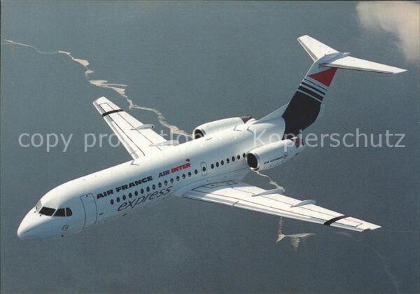 Flugzeuge Zivil Air Littoral Fokker 70 F-GLIT c/n 11541