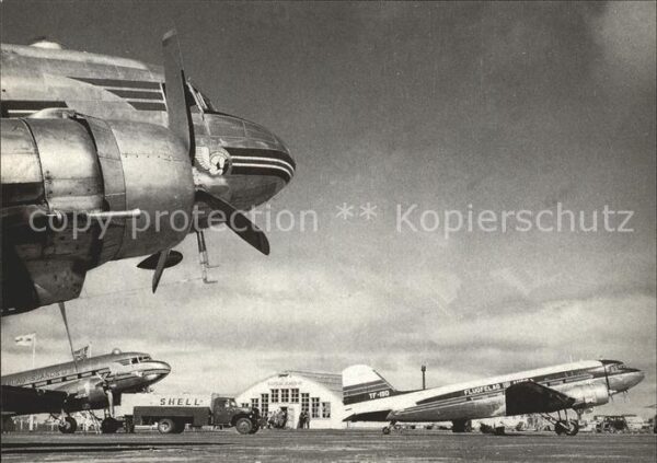 Flugzeuge Zivil Flugfelag Islands DC-3 TF-ISD c/n 4327