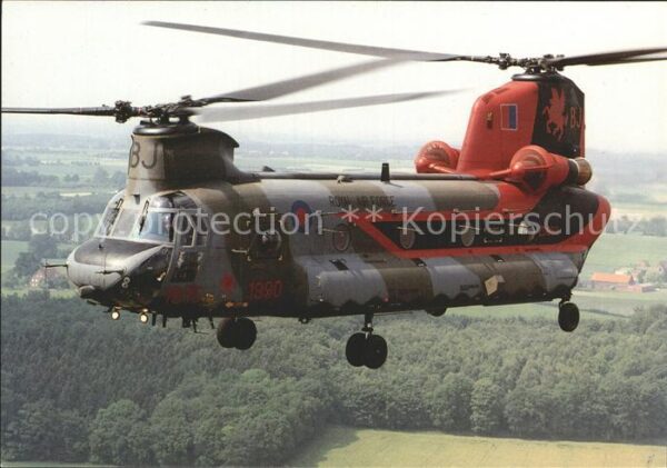 Hubschrauber Helikopter Militaria Chinook No. 18 Squadron 75th