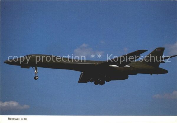 Flugzeuge Militaria Rockwell B-1B US Air Force