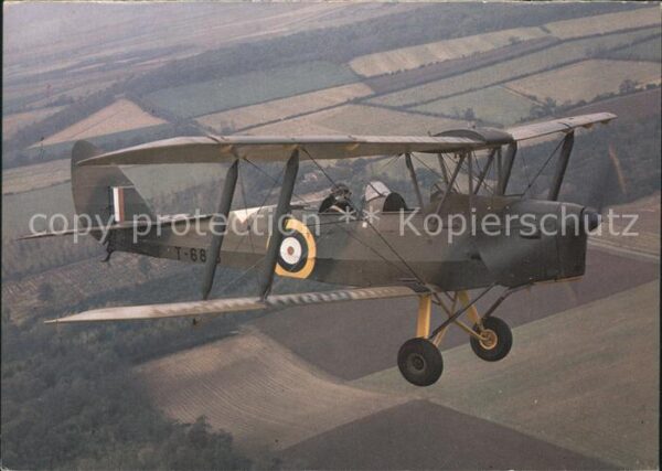 Flugzeuge Militaria De Havilland DH82a Tiger Moth