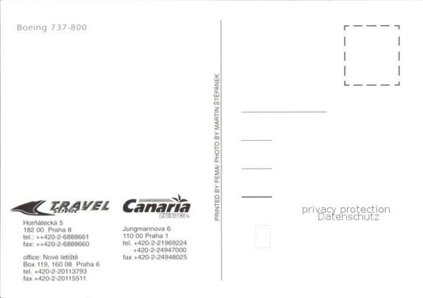 Flugzeuge Zivil Travel Service Canaria Boeing 737-800 – Bild 2