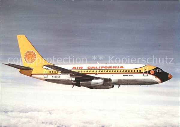 Flugzeuge Zivil Air California Boeing 737-293 Sunjet N4