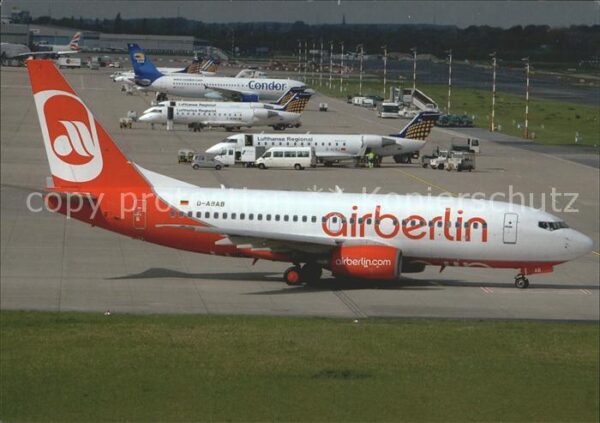 Flugzeuge Zivil Air Berlin Boeing B737-76Q D-ABAB Cn 36