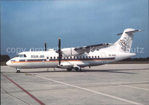 Flugzeuge Zivil Muk Air Aerospatiale Alenia ATR42-300 O