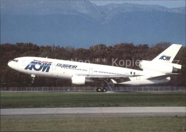 Flugzeuge Zivil AOM Cubana McDDouglas DC-10-30 F-GHOI c