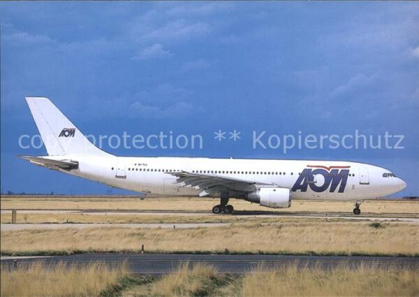 Flugzeuge Zivil AOM A300B4-203 EI-TLL c/n 158
